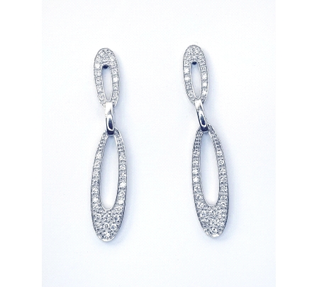 PENDIENTES ORO DIAMANTES