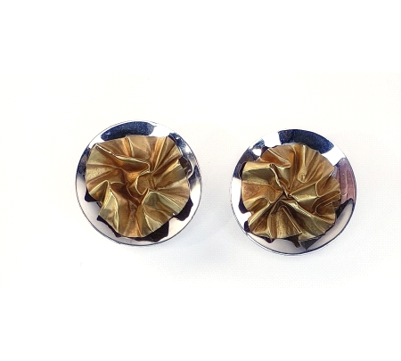 Pendientes Oro Bicolor