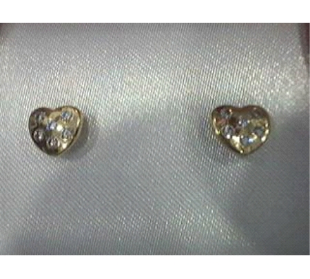 PENDIENTES ORO CIRCONITAS