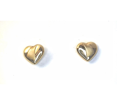PENDIENTES ORO CORAZON
