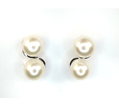 PENDIENTES ORO PERLA                                                                                