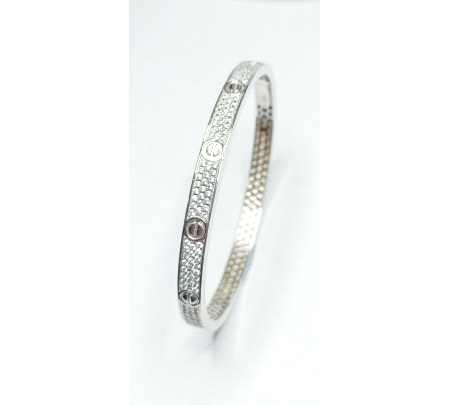 PULSERA PLATA CIRCONITAS