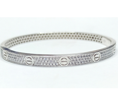 Pulsera Plata Circonitas