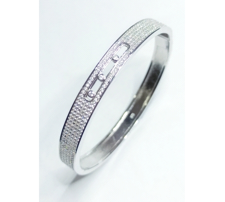 Pulsera Plata Circonita