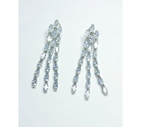 PENDIENTES PLATA CIRCONITAS