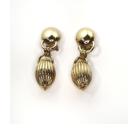 PENDIENTES ORO COLGANTE