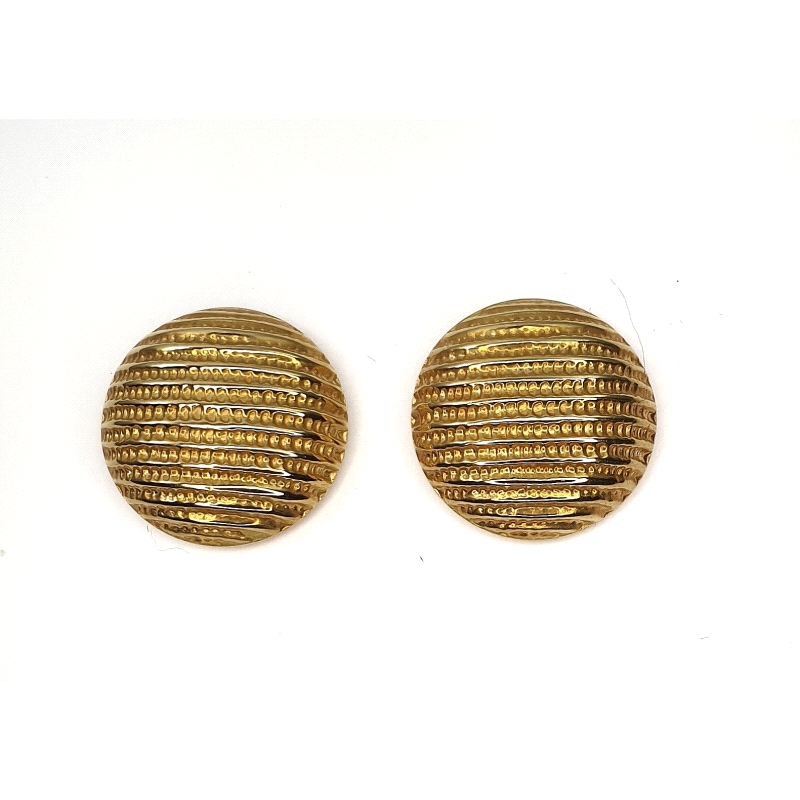 PENDIENTES ORO REDONDO                                                                              