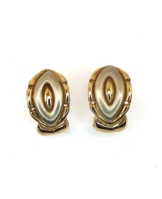 PENDIENTES ORO BICOLOR  OMEGA                                                                       