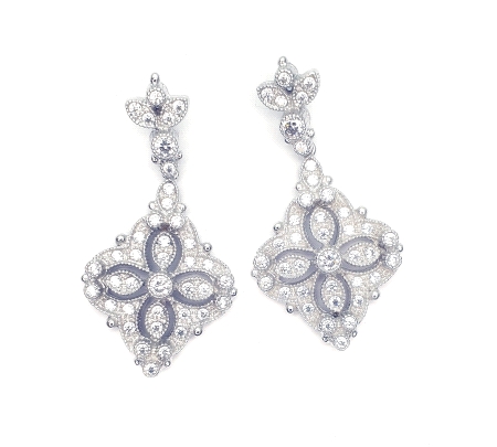 PENDIENTES PLATA CRISTAL SWAROVSKI