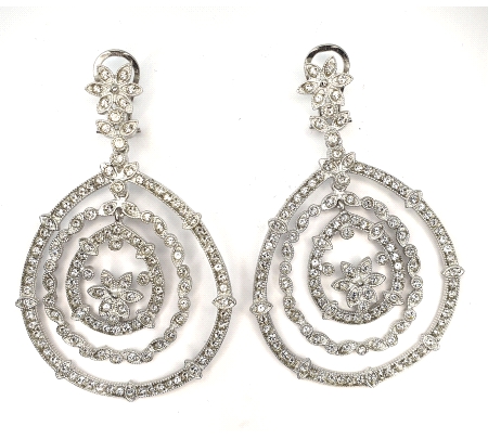 PENDIENTES PLATA CRISTAL SWAROVSKI