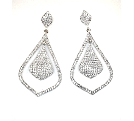 PENDIENTES PLATA CIRCONITA
