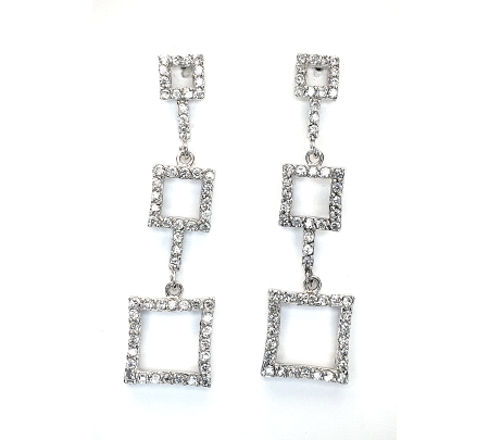 PENDIENTES PLATA CIRCONITAS