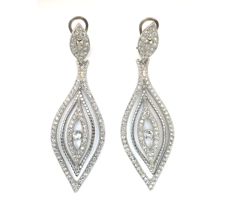PENDIENTES PLATA SWAROVSKI