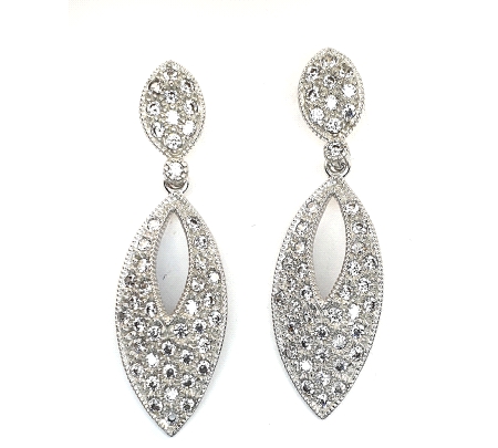 PENDIENTES PLATA CRISTAL SWAROVSKI