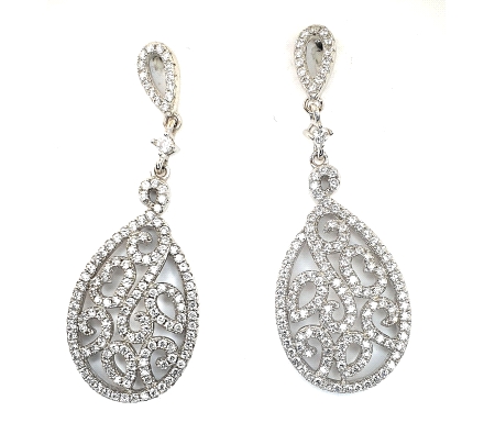 PENDIENTE PLATA CIRCONITAS