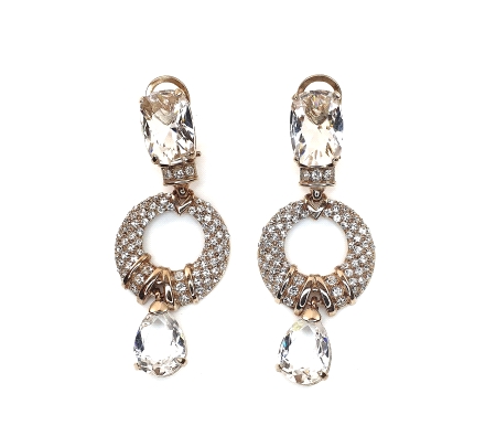 PENDIENTES PLATA CRISTAL SWAROVSKI