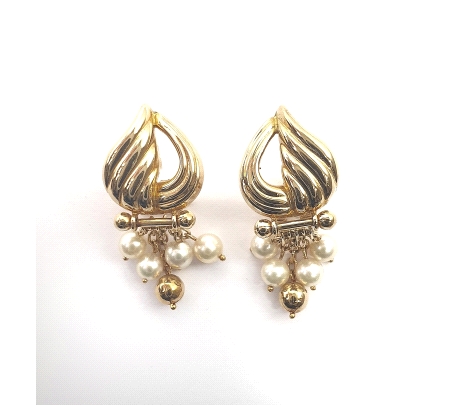 PENDIENTES ORO PERLA