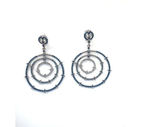 PENDIENTES PLATA CRISTAL SWAROVSKI