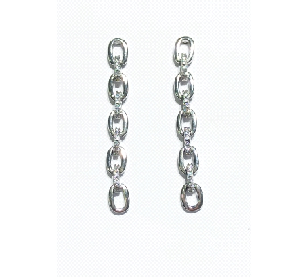 PENDIENTES PLATA CIRCONITA