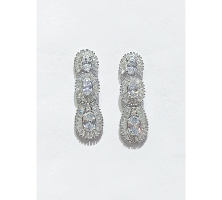 PENDIENTES PLATA CIRCONITAS