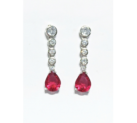 PENDIENTES PLATA CIRCONITAS