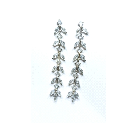 PENDIENTES PLATA CIRCONITAS