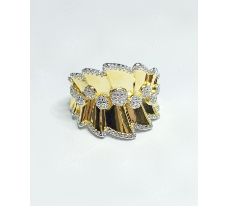 SORTIJA PLATA CIRCONITAS
