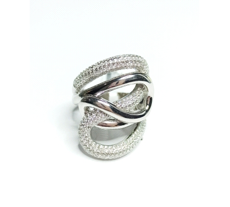 SORTIJA PLATA CIRCONITAS                                                                            