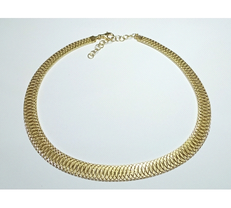 Gargantilla Plata Plana