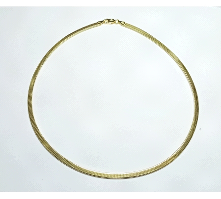 GARGANTILLA PLANA  PLATA