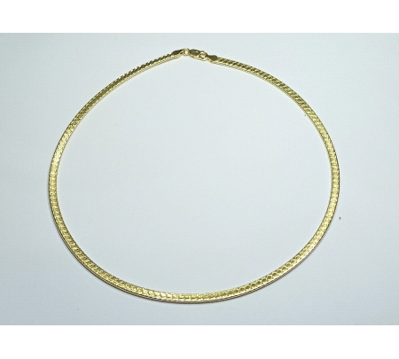 Gargantilla Plana Plata