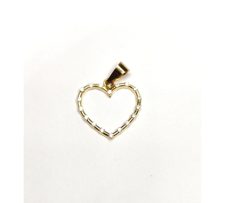 COLGANTE CORAZON ORO