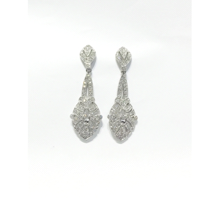 PENDIENTES PLATA CRISTAL SWAROVSKI