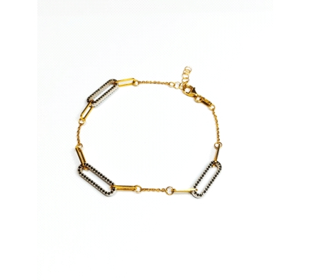 PULSERA ORO CIRCONITAS