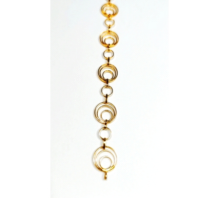 PULSERA ORO CIRCULOS
