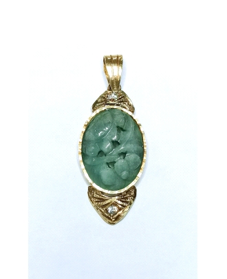 COLGANTE ORO JADE                                                                                   