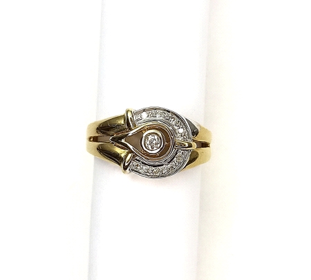 SORTIJA ORO DIAMANTES