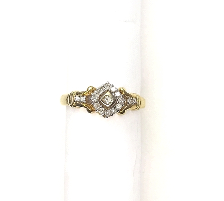 SORTIJA ORO DIAMANTES