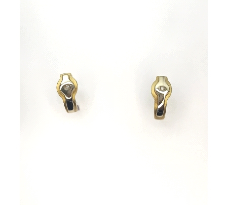 PENDIENTES ORO DIAMANTES