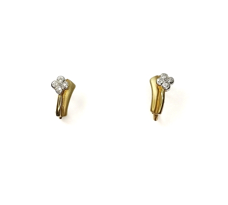 PENDIENTES ORO DIAMANTES