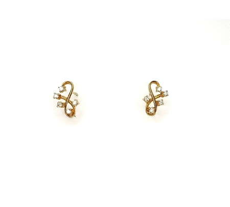 PENDIENTES ORO DIAMANTES
