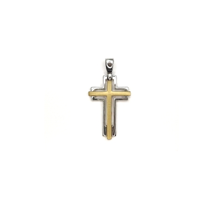CRUZ ORO BICOLOR