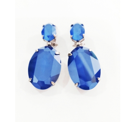 PENDIENTES PLATA CRISTAL SWAROVSKI