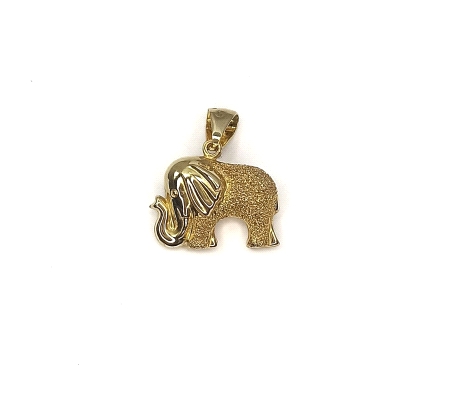 COLGANTE ORO ELEFANTE