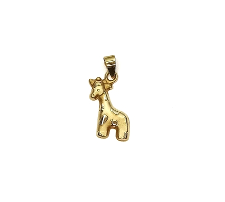 COLGANTE ORO JIRAFA