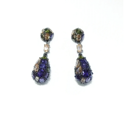 PENDIENTES PLATA CIRCONITAS